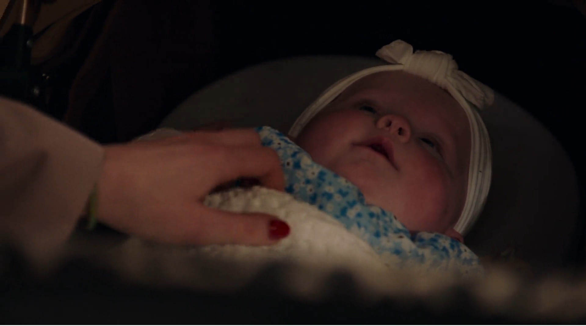 Baby Olivia lijkt behoorlijk blank, toch wil Shanti zekerheid